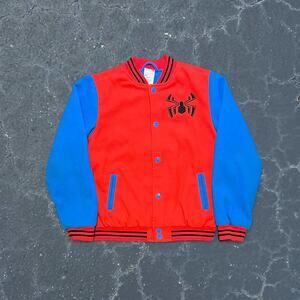 Marvel spider man red and blue jacket